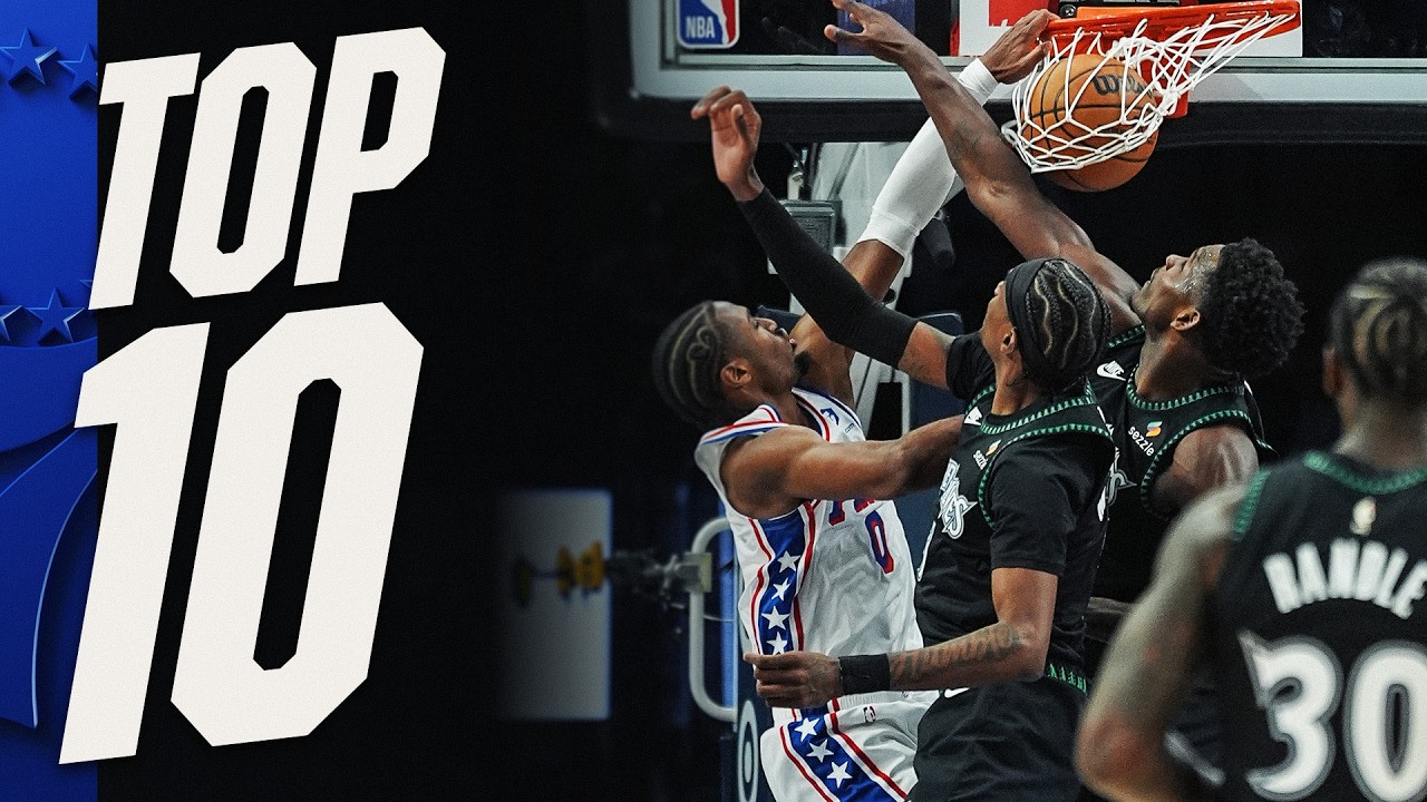 NBA's Top 10 Plays of the Night | February 22, 2026