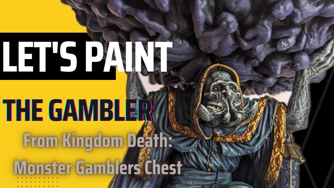 Давайте раскрасим Игрока из Kingdom Death Monster | Пошаговое руководство, эпизод 31