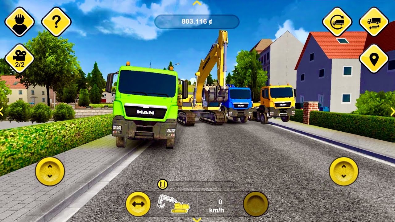 Construction Simulator 2014 - Schulz family house - Gameplay