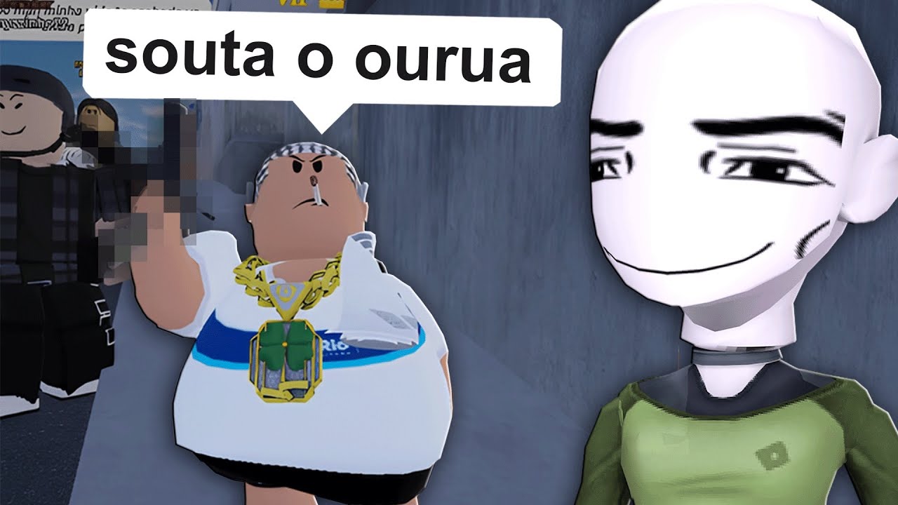 os BAILE do ROBLOX &eacute; PREOCUPANTE