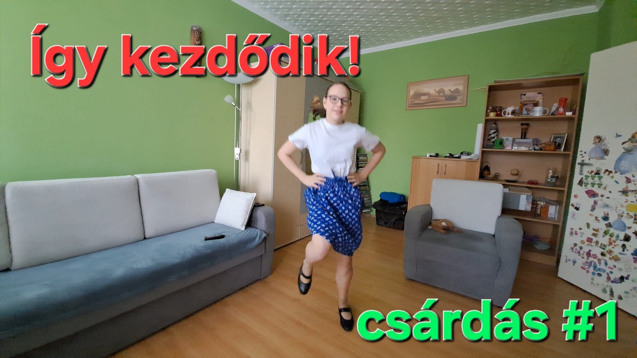 Menni fog! Csárdás alaplépés lépésről lépésre! Tanuljunk együtt #1