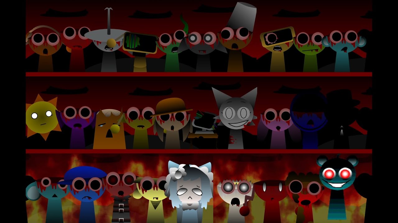 Sprunki - Clukr Treatment - with All Characters