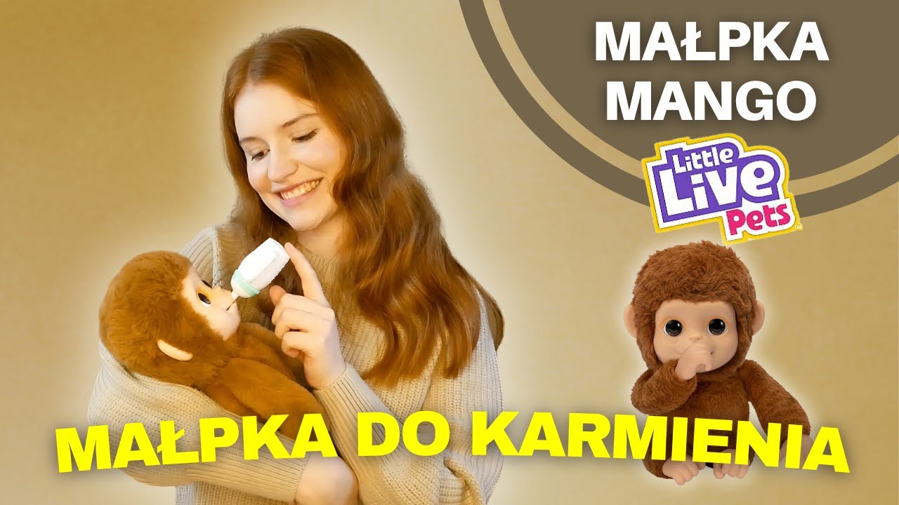 MAŁPKA MANGO LITTLE LIVE PETS OD COBI✨| RECENZJA