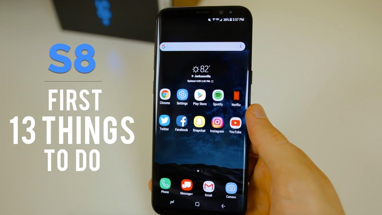 Samsung Galaxy S8: First 13 Things To Do After Unboxing! | Galaxy S8 Tips