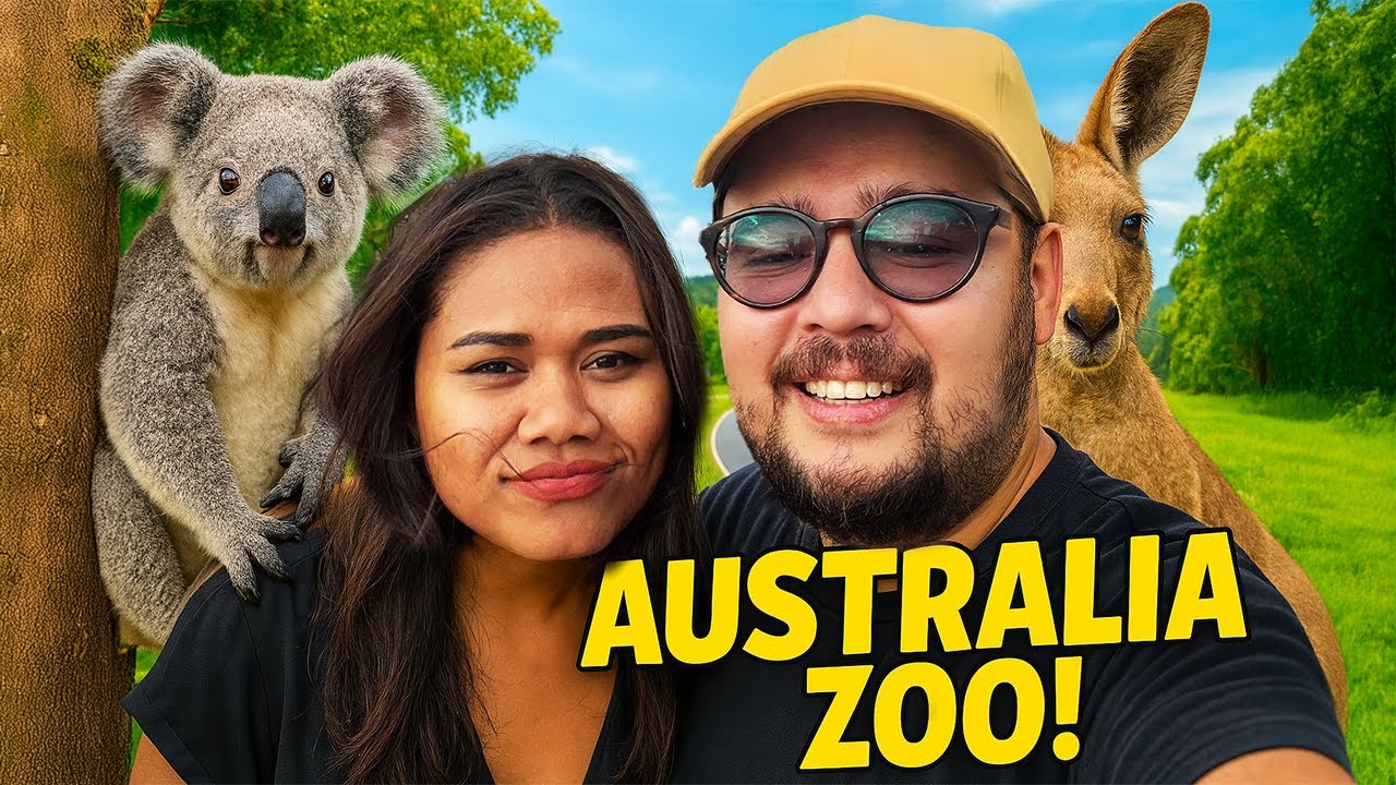 Kangaroos, Koalas & Crocs🐊 – A Wild Day at Steve Irwin’s Australia Zoo 🇦🇺