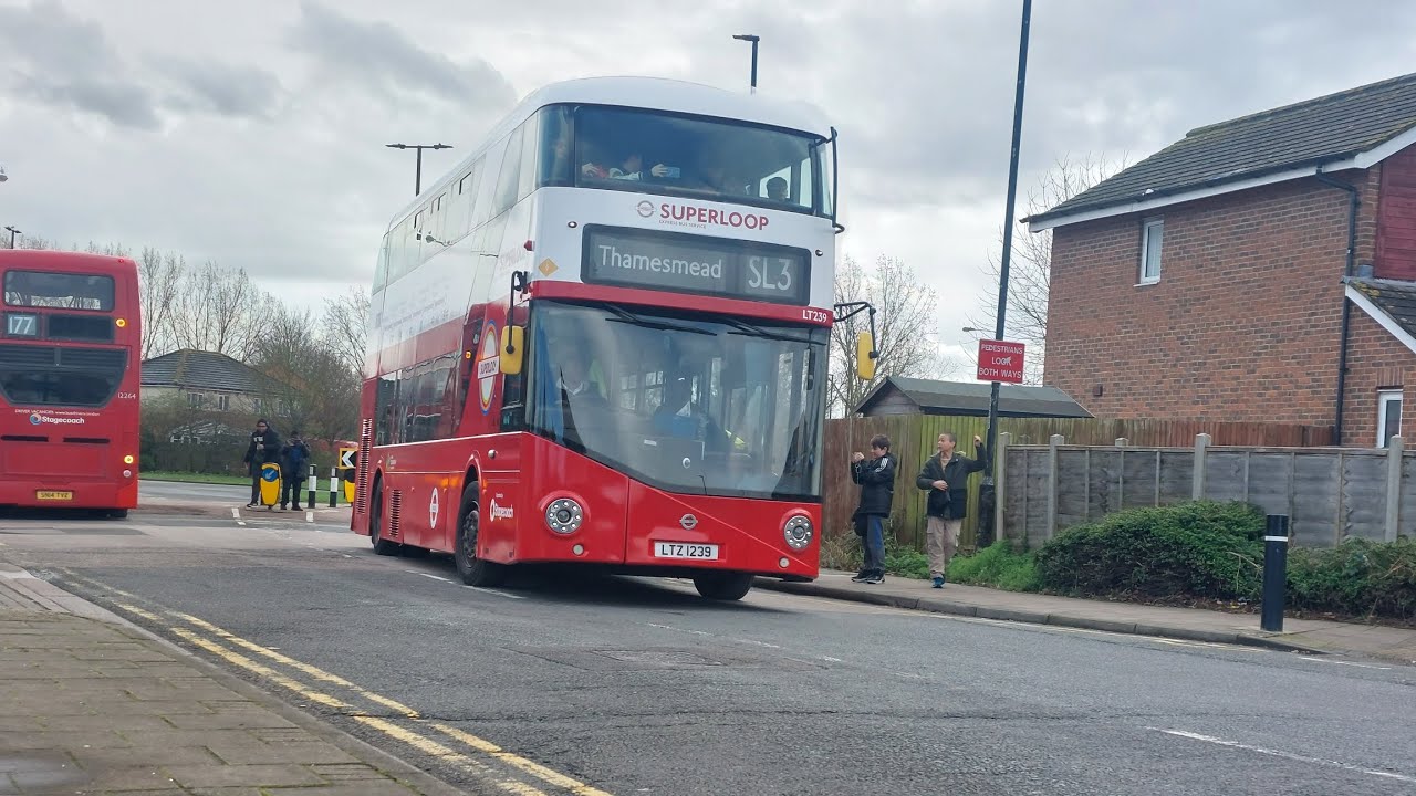 FRV: Superloop route SL3: Thamesmead - Bromley North (ft. @rikufryderyk and more!)