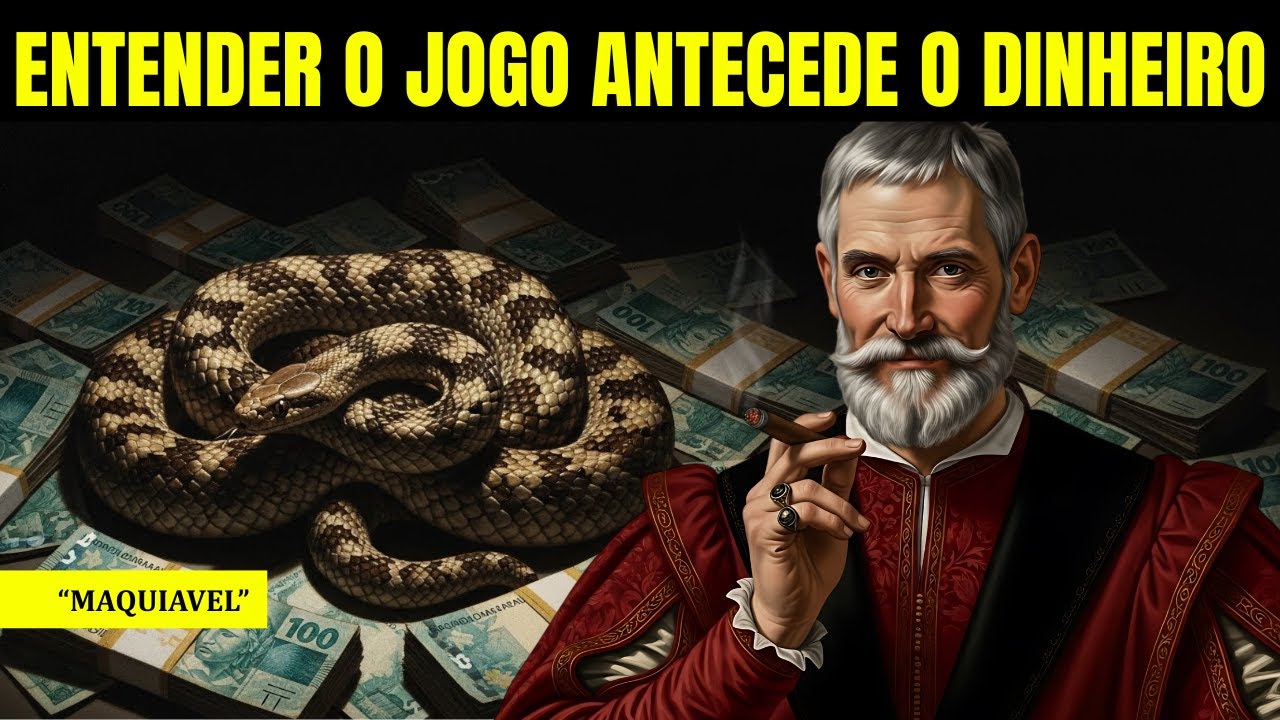 Dinheiro segue quem realmente entende o jogo do poder — segundo Maquiavel