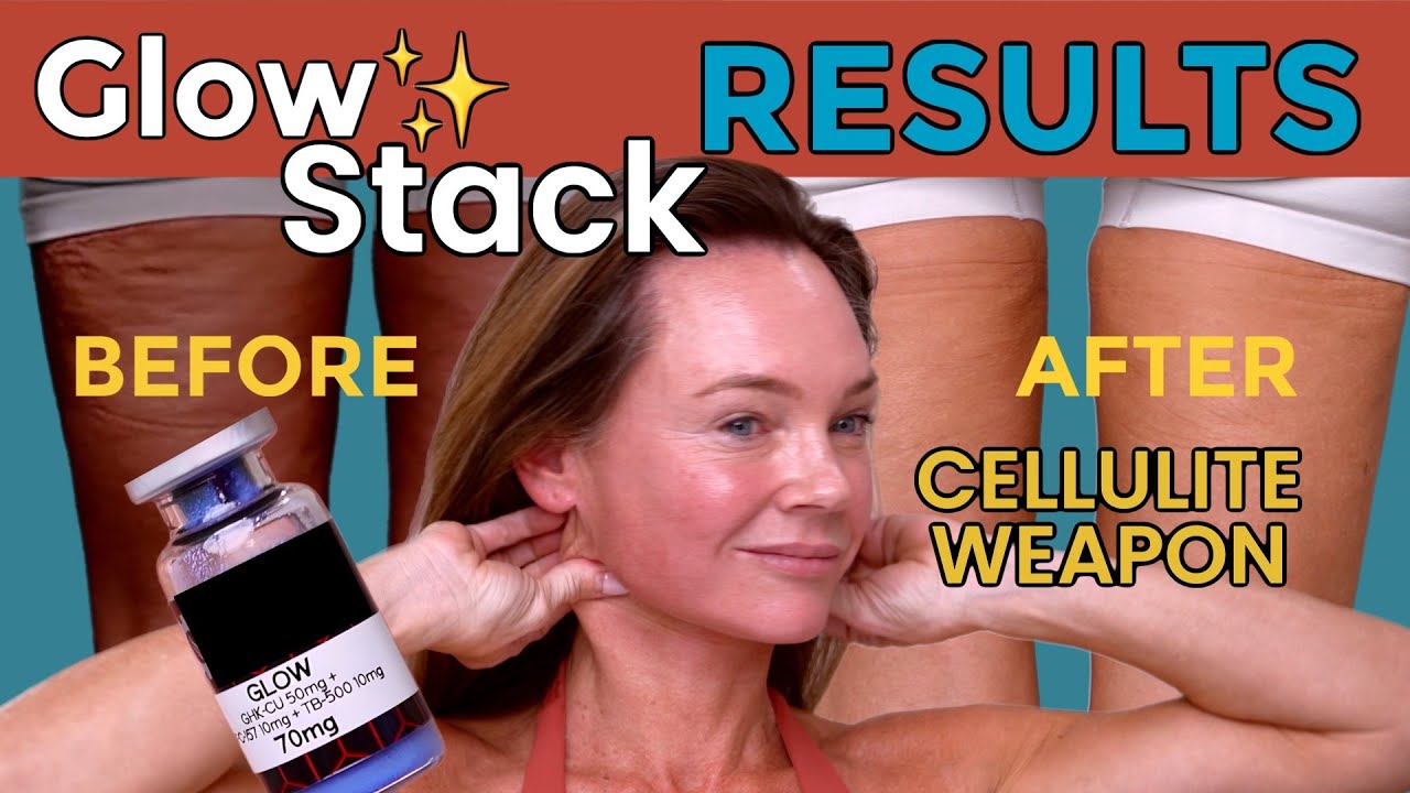Glow Stack Peptides для более упругой и увлажненной кожи | Мой 4-недельный пробный период в 43 года