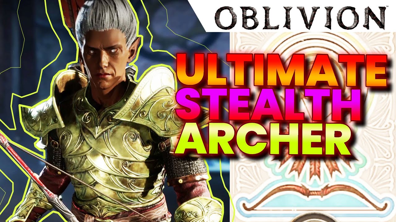 ULTIMATE STEALTH ARCHER GUIDE! Oblivion Remake Master Mode