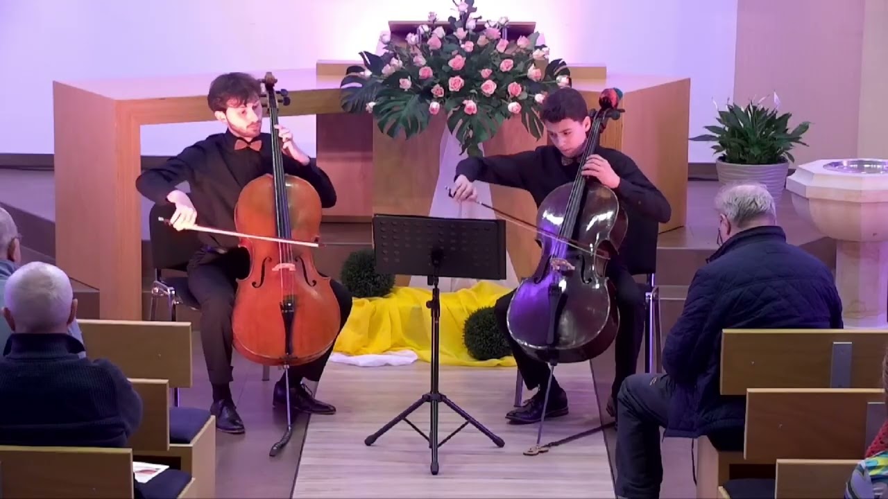 R. Glière: Zehn Duos für zwei Celli op. 53, Duo Nr. 3: Con moto