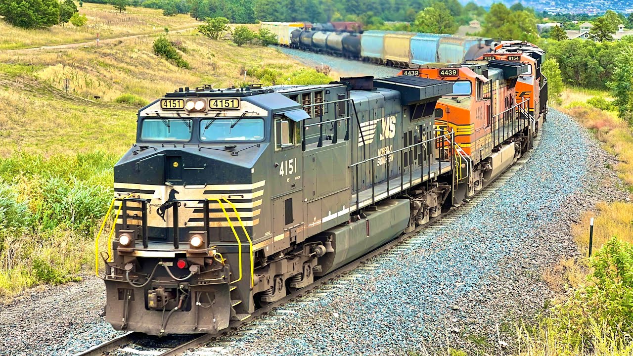 NS Leader, BN Whiteface, KCSM, Incredible Lashups & More Along the Colorado Joint Line!