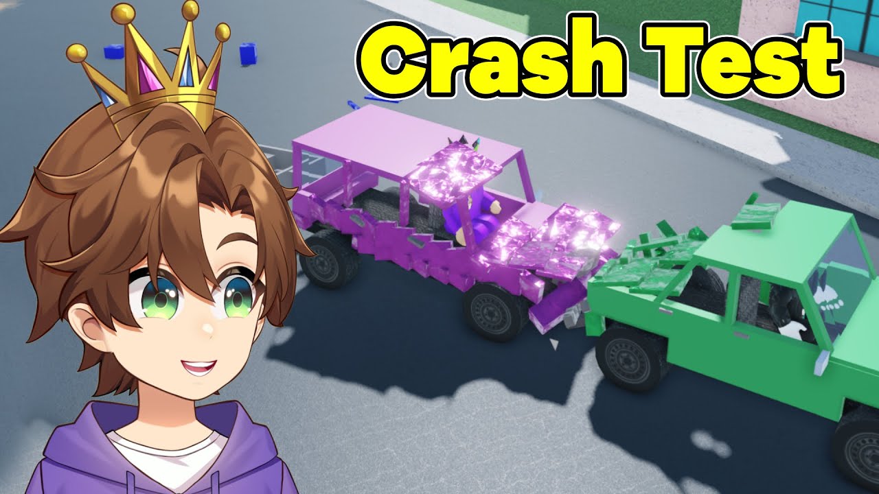 Car Crash Test BUT i go FAST on Roblox