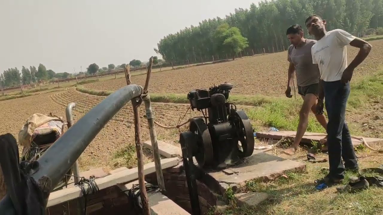 Pura Din Khet Par Nikal Gaya 🥰 #trending #viralvideos #farmer