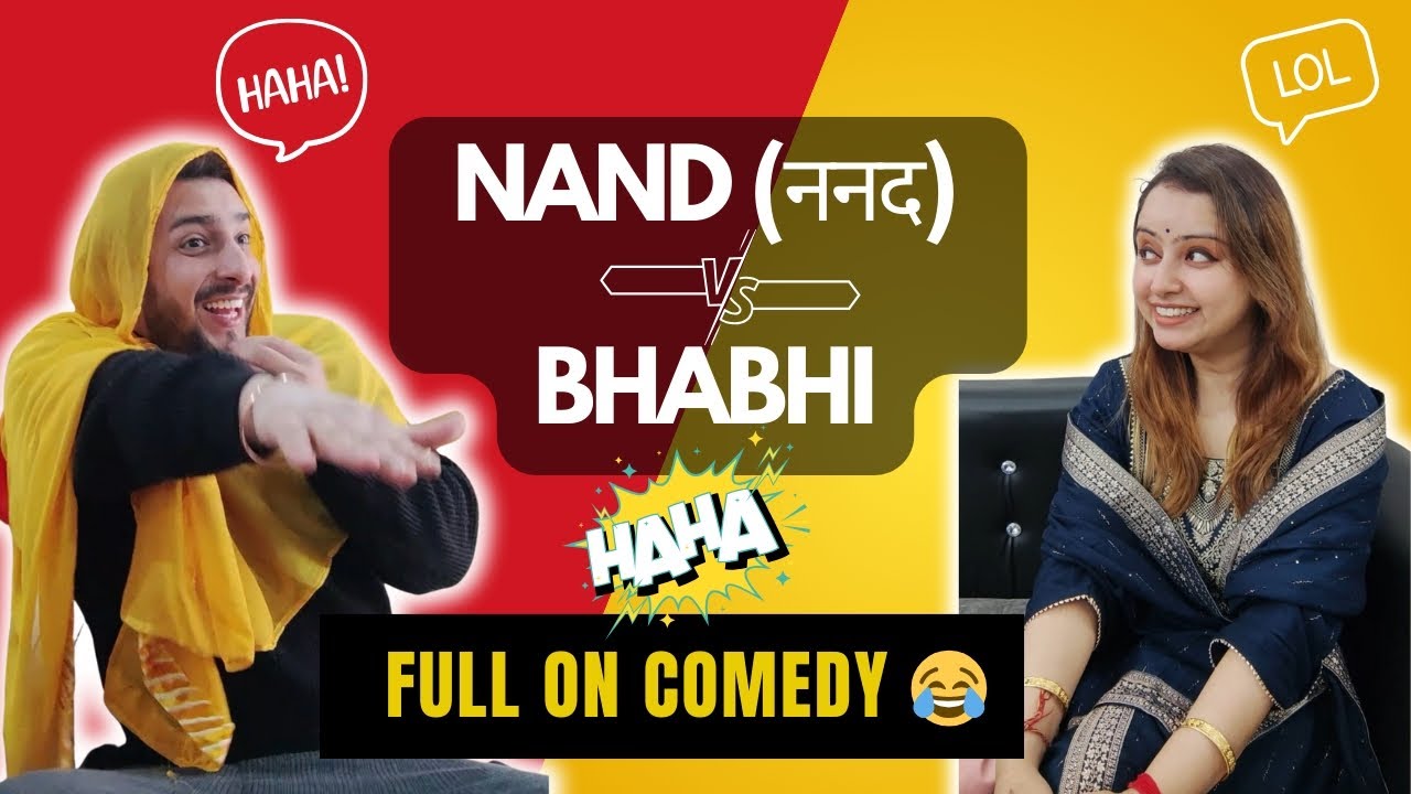 NAND VS BHABHI 🤣 | JAMMU DOGRI COMEDY | SAM'S PRODUCTION | SANYAM PANDOH & YASHIKA