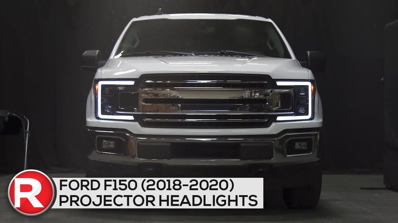 DIY Install: Spec-D Projector Headlights Ford F150 (18-19-20) LED Sequential Switchback -How To Demo