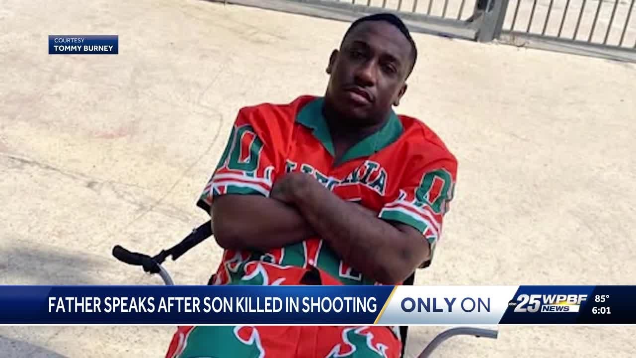 'I'm going to miss everything about him': West Palm Beach father grieves son killed by gunfire