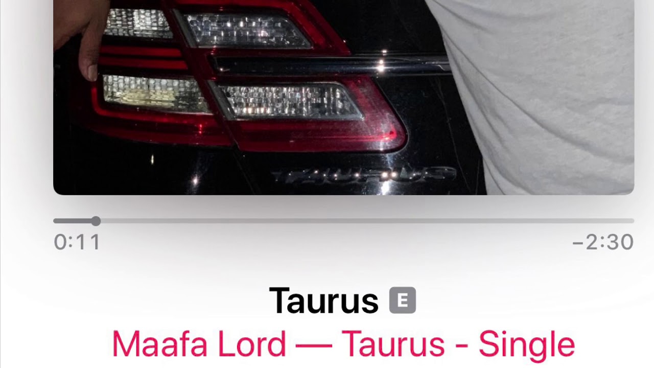 Maafa Lord - Taurus (official audio)