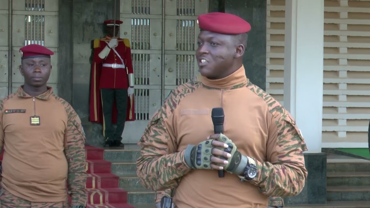 MONT&Eacute;E DES COULEURS &Agrave; LA PR&Eacute;SIDENCE DU FASO : Message du Capitaine Ibrahim TRAOR&Eacute;