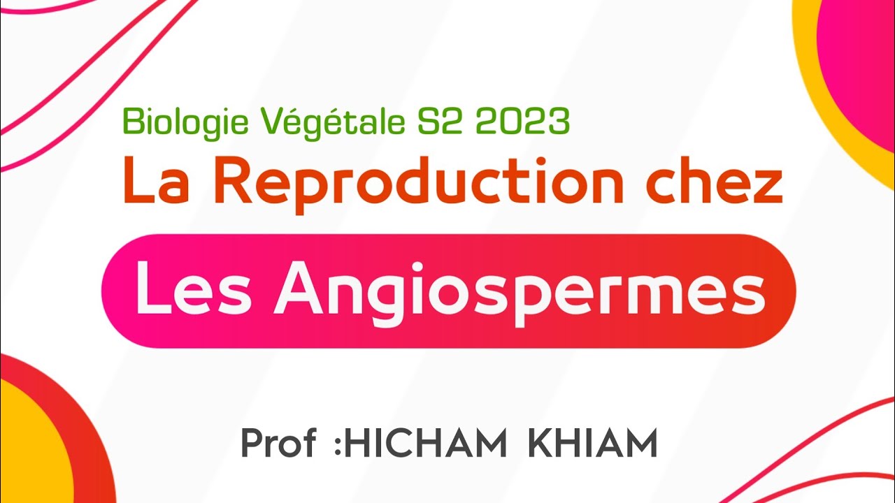 La Reproduction chez les Angiospermes #SVT #S2