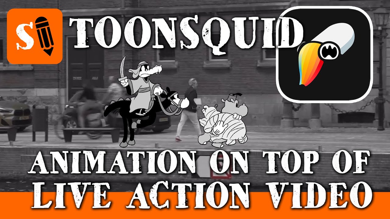ToonSquid Tutorial -Animate with Live Action Video