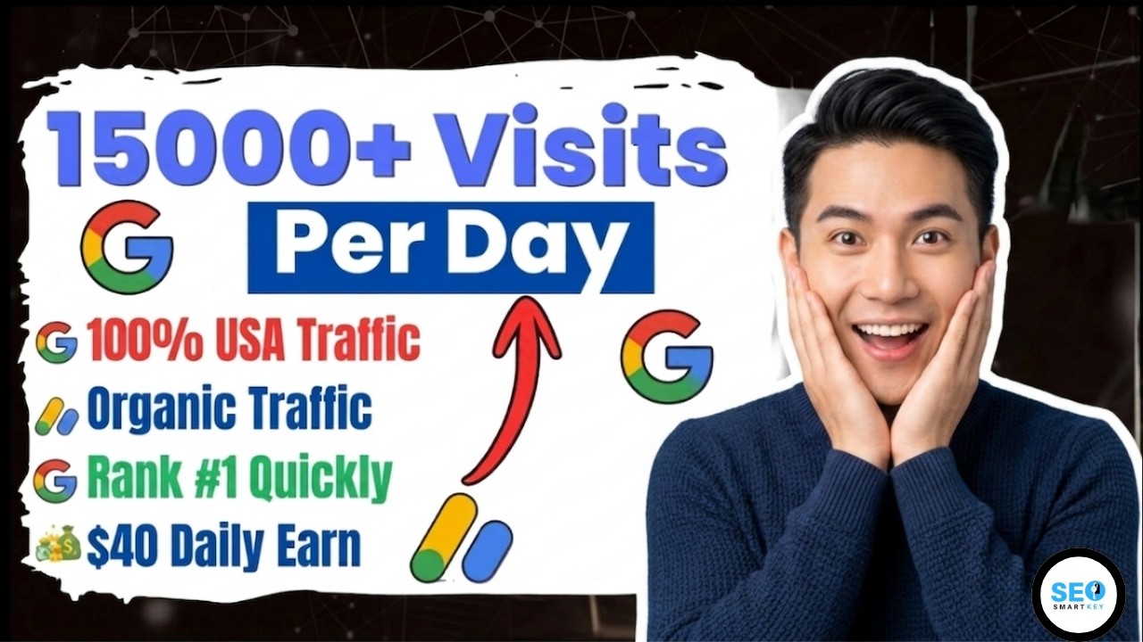 Free Website Traffic 2026 | Get 100% Organic Traffic From Google