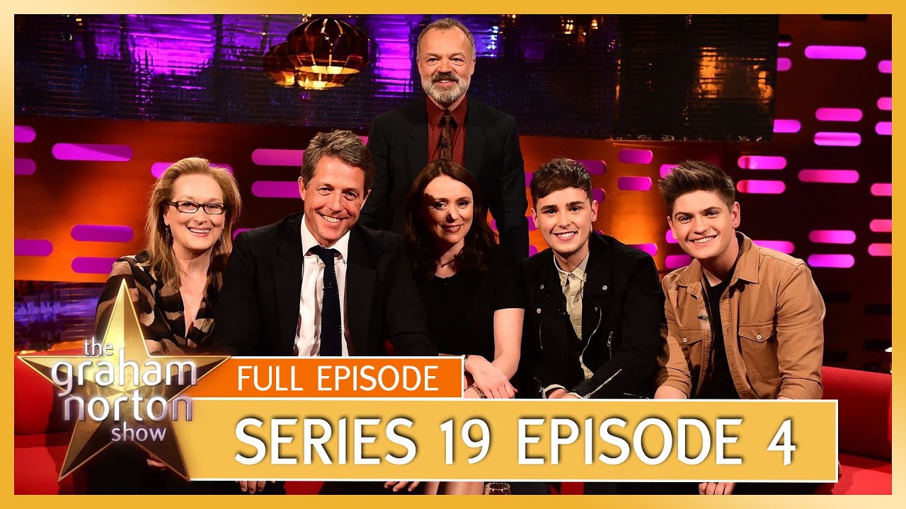 S19 E04 - The Graham Norton Show | Full Episode | Meryl Streep, Hugh Grant, Keeley Hawes