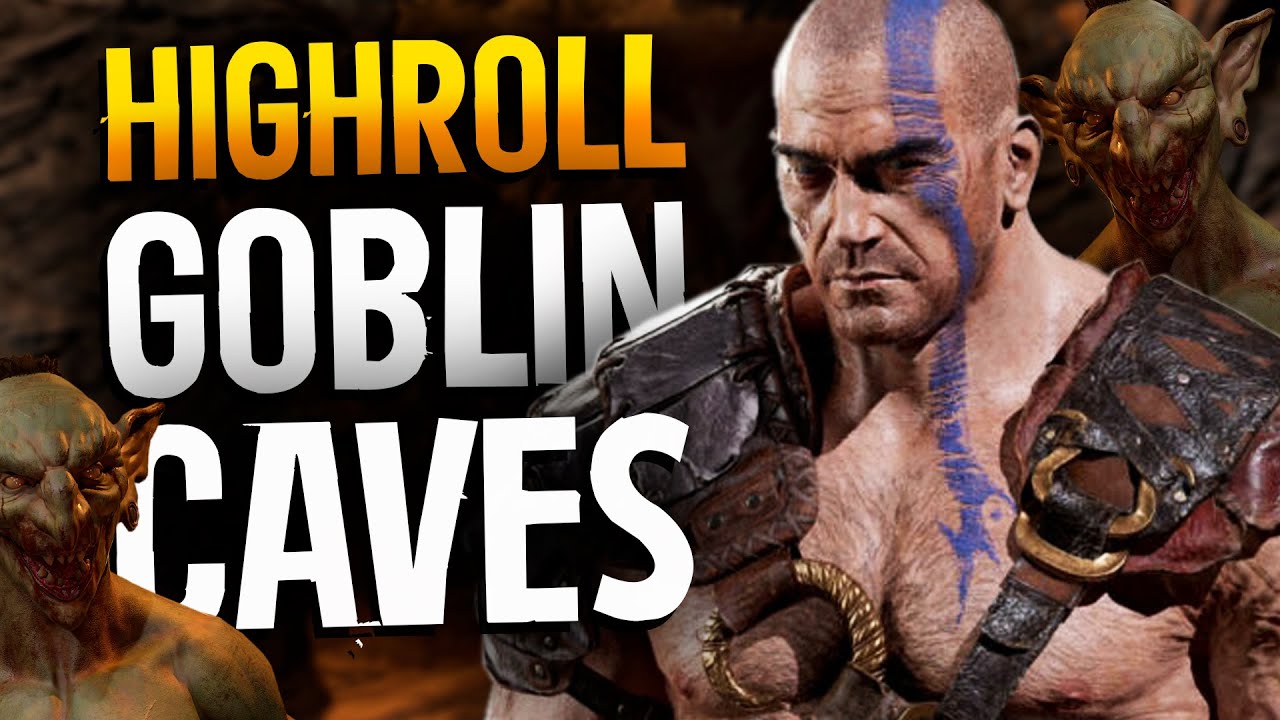 HIGHROLLER GOBLINS CAVES | Dark and Darker solo Варвар в Гоблинах | Barbarian