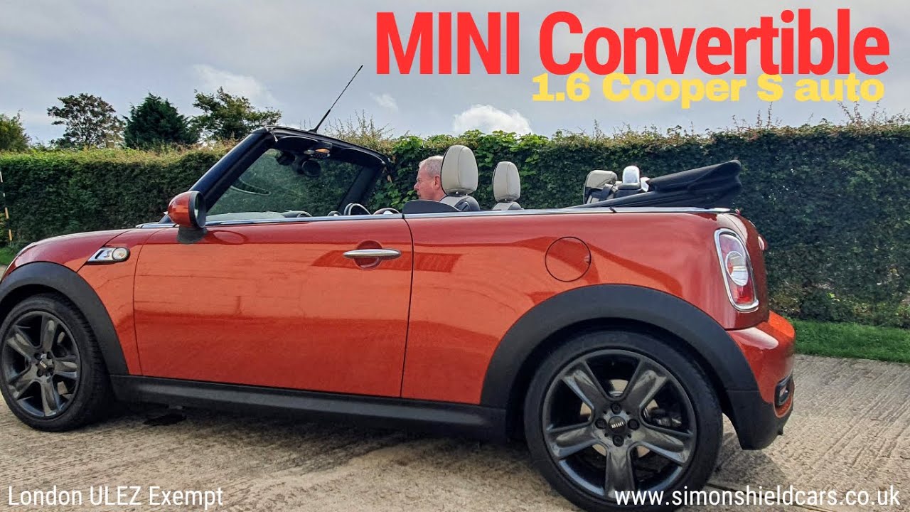2012 Mini Convertible 1.6 Cooper S Steptronic Auto