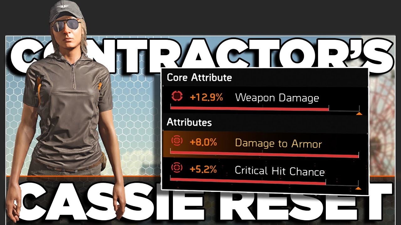 The Division 2 | *Must Buy Contractor Gloves* | Cassie Mendoza | Weekly Reset 11/10 | PurePrime