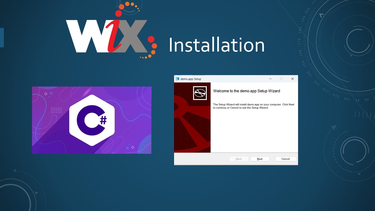 How to create installation package with WiX Toolset