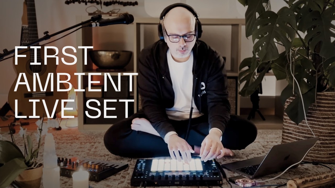 Improvised Ambient Live Set | Real-Time Performance with Synth, Voice and Plant Signals