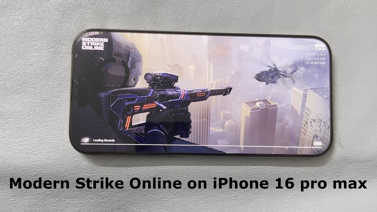 Modern Strike Online gameplay on iOS