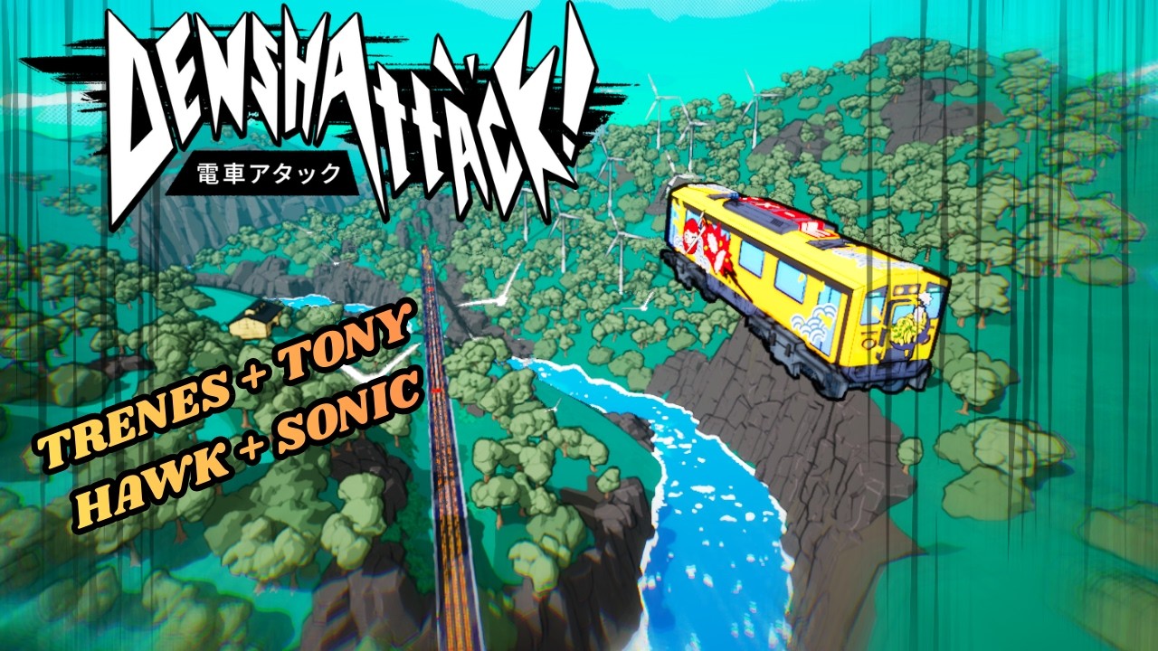 ¡LOS TRENES MÁS LOCOS! - DENSHATTACK! (DEMO)