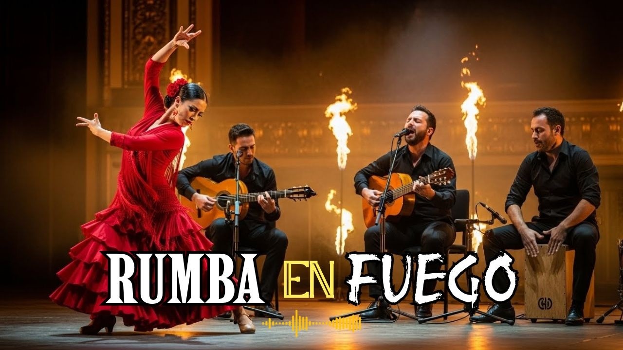 Flamenco Rumba Live 🔥 High Energy Spanish Guitar & Dance Performance