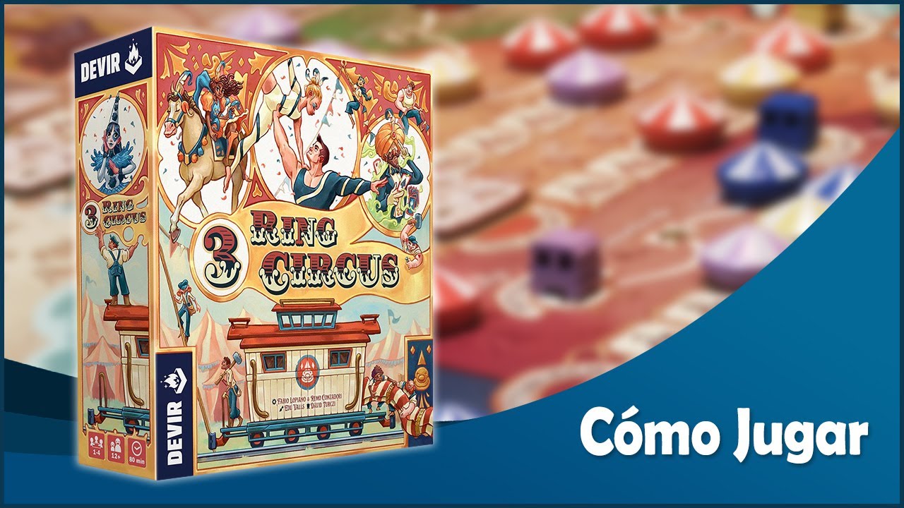Aprende a Jugar 3 RING CIRCUS 🎪🤡🐘 - Tutorial, Rondas de Ejemplo y Comentarios