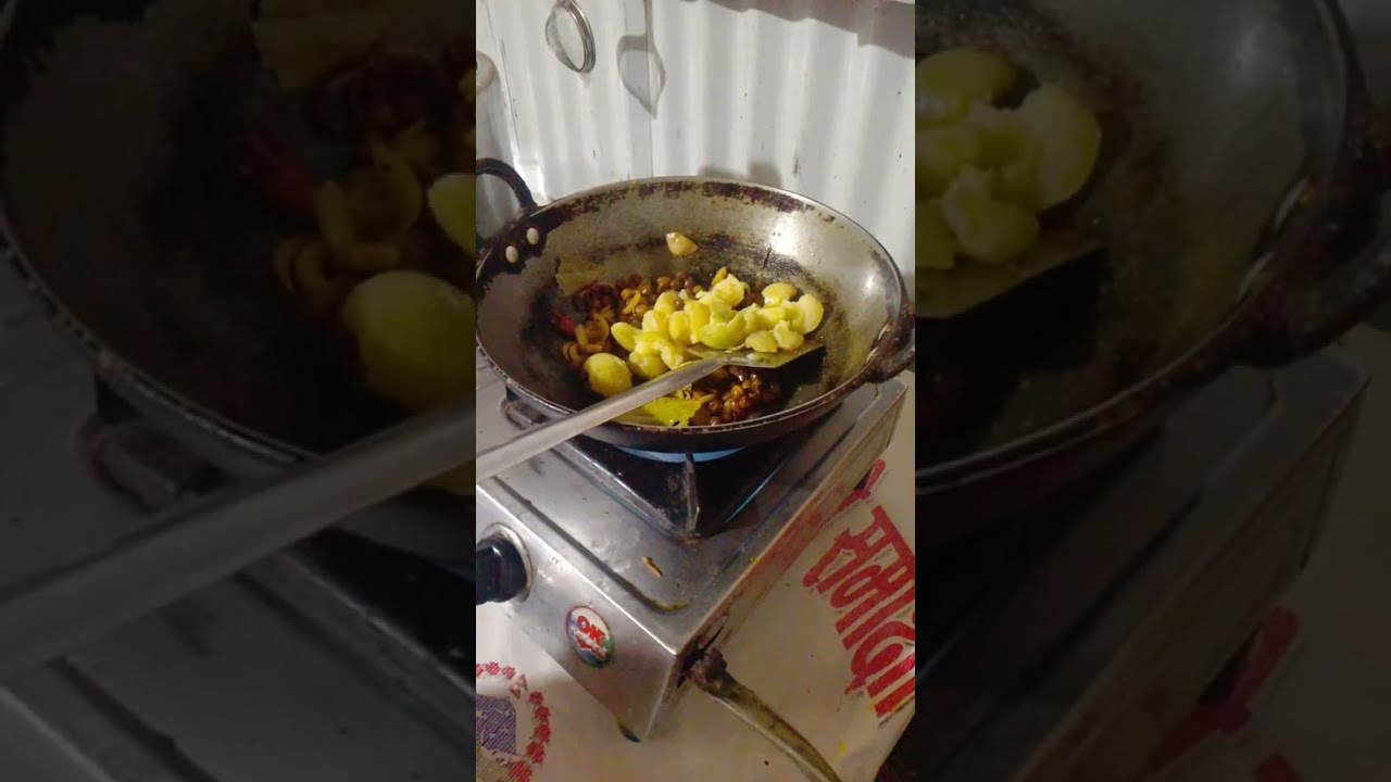 Chana aalu ki sabji ###food ##mycooking ##indianfood ###