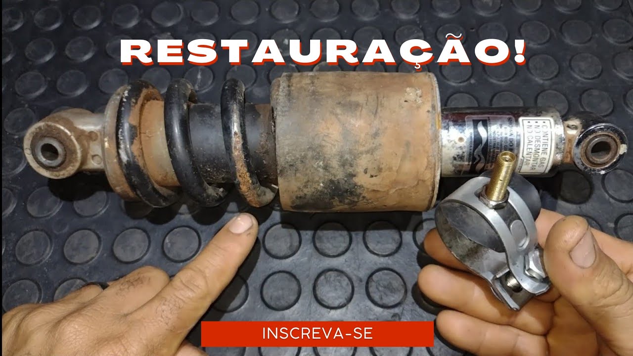 Restauração de Amortecedor Com Ferramenta Pressurizador Caseiro!