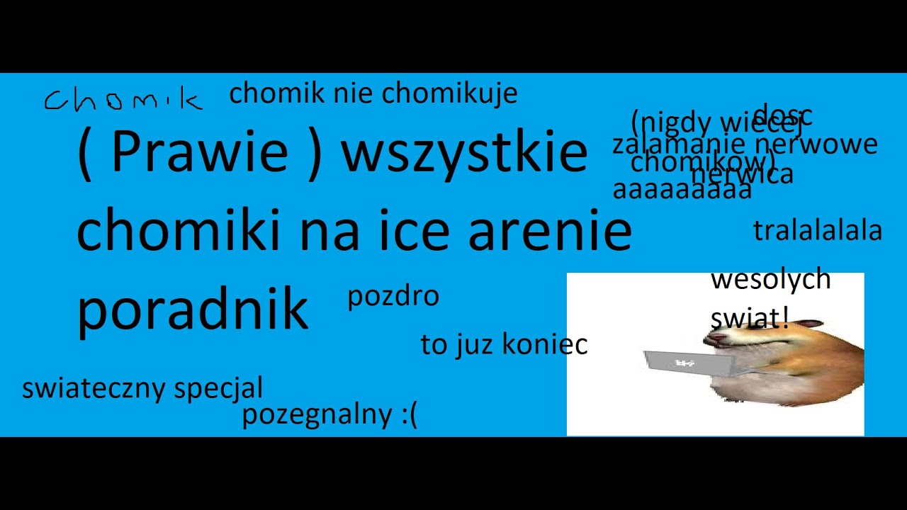 Swiateczny special / poradnik na (prawie) wszystkie chomiki z ice areny | FTC #21