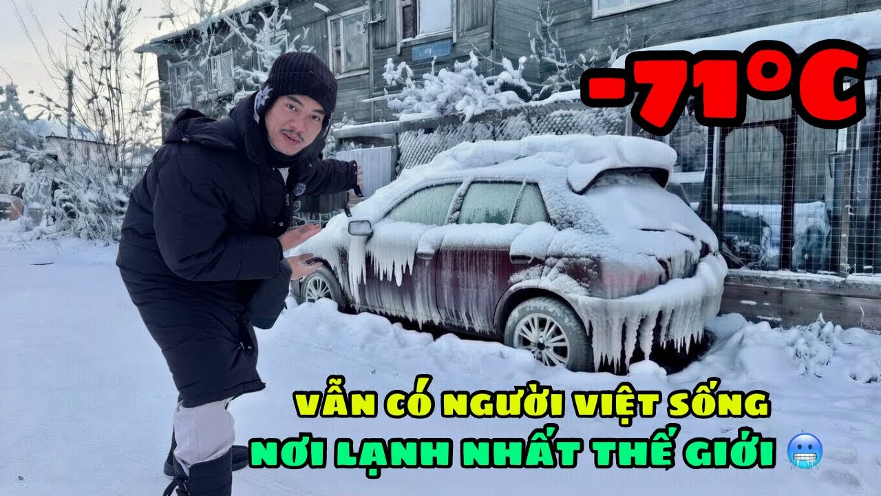 Sống Cùng Gia Đình Việt Tại Yakutsk 🥶 Thành Phố Lạnh Nhất Thế Giới -71°C 🇷🇺