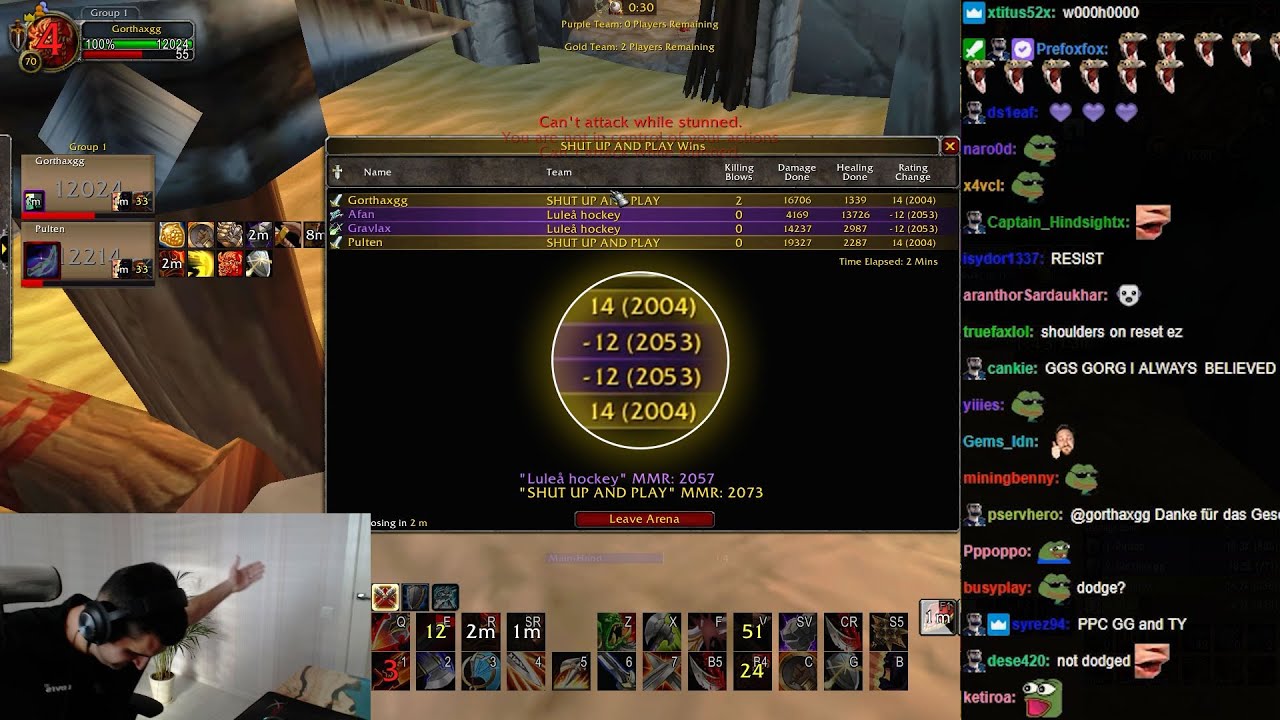 We Just Hit 2k Rating as Double Warrior