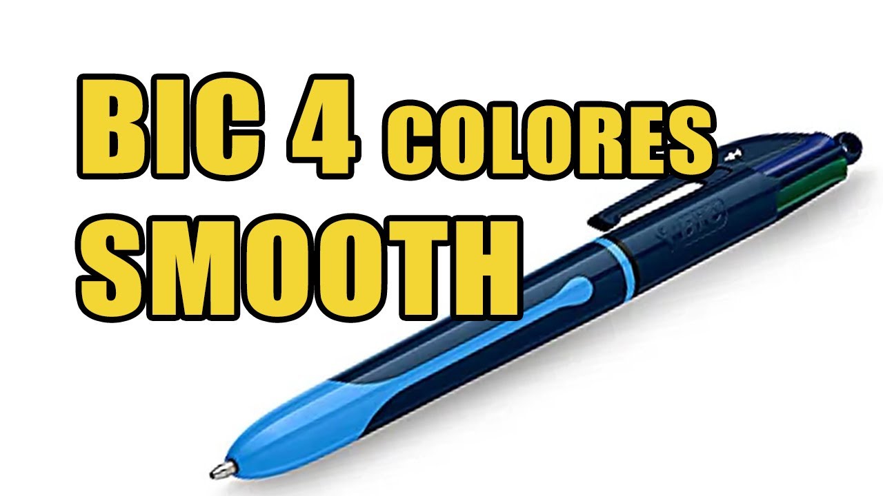 MUCHO MAS SUAVE: NUEVOS BIC 4 COLORES