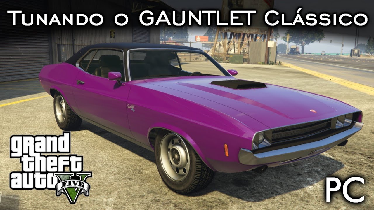 Tunando o GAUNTLET Cl&aacute;ssico - DLC The Diamond Casino & Resort | GTA V - PC [PT-BR]