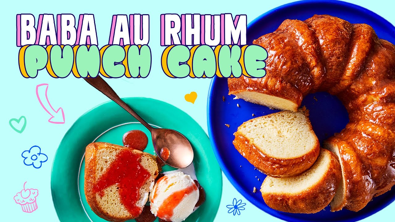 This Rum Baba is Boozy Dessert Gold | Baba Au Rhum Punch | Pastries with Paola