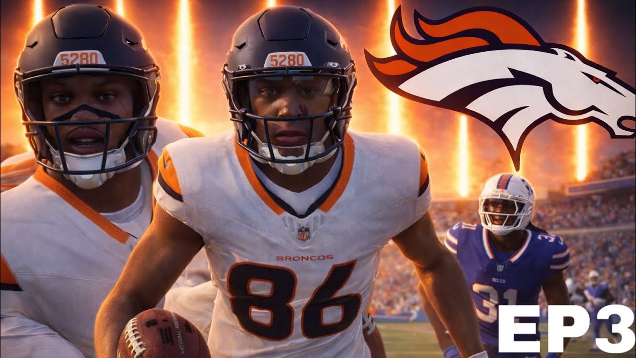 UNDEFEATED CLASH! Broncos vs Bills | Denver Broncos Madden Franchise Mode | #EP 3!