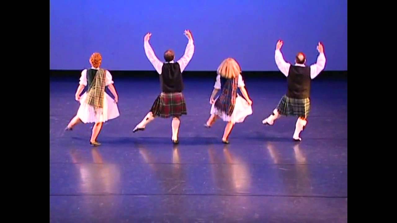 Learn Scottish Country Dancing - Instructional Teaching Videos ( Excerpt: Highland Setting Steps)