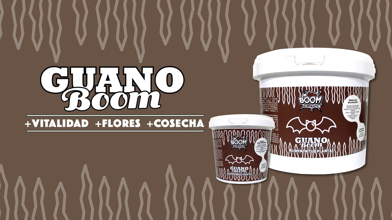 Guano de murci&eacute;lago - Boom Nutrients - Booster org&aacute;nico | Growbarato - GB The Green Brand