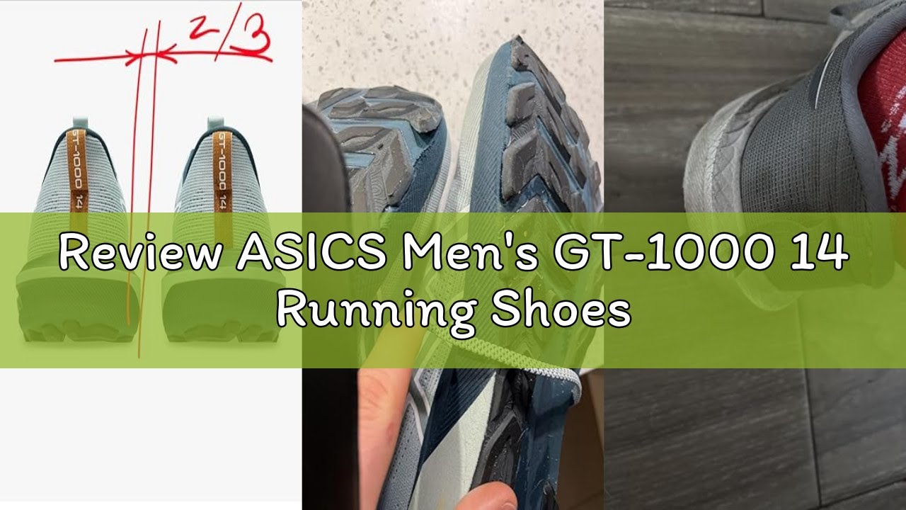 Review ASICS Men's GT-1000 14 Running Shoes
