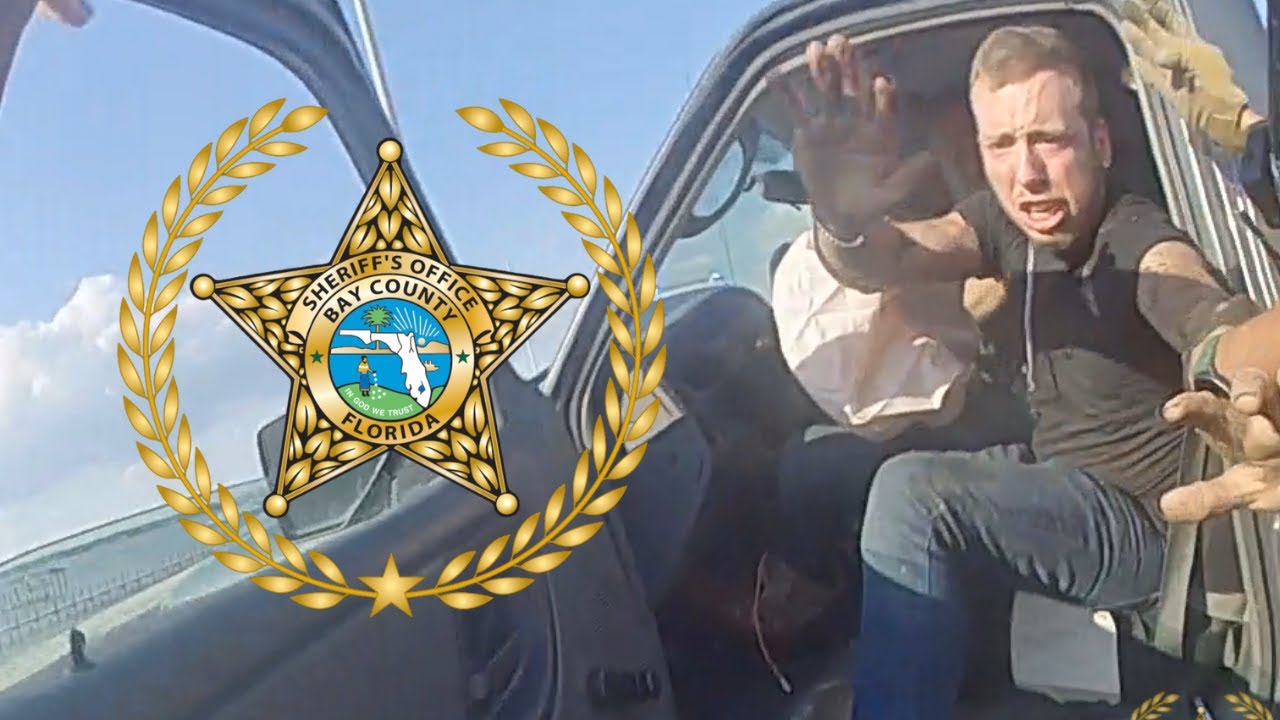 Pursuit Ends With A Successful P.I.T. Maneuver On The Bailey Bridge