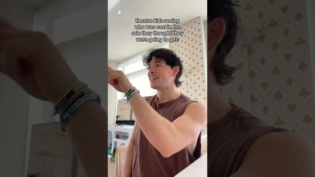 POV: театральные дети видят, кто получил роль 💀 #театр #актер #мюзикл #pov