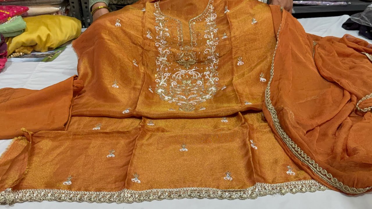 शादी ब्याह के Latest Designer Suits❤️Fancy Partywear Suit ❤️9053275130🎉#new #fancysuit #brand #sale 